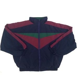 Vtg 90s Pierre Cardin Hip Hop Windbreaker Jacket